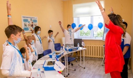В Уфе открылась необычная школа для детей, которые находятся на длительном лечении в больницах